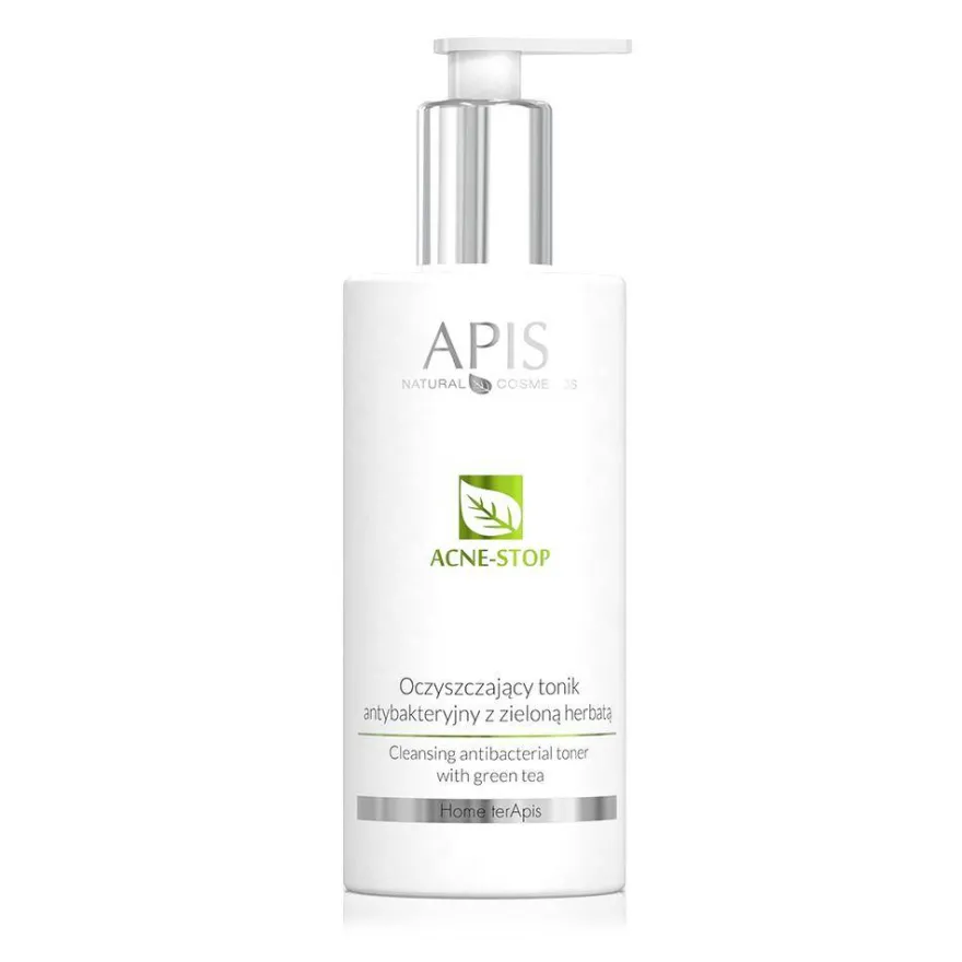 APIS Acne-Stop oczyszczający tonik antybakteryjny z zieloną herbatą 300ml