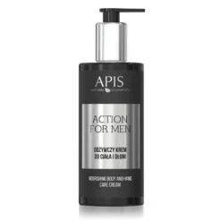APIS Action for Men odżywczy krem do ciała i dłoni 300ml