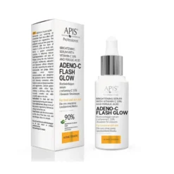 APIS ADENO-C Flash Glow Home terApis Rozświetlające serum do twarzy z witaminą C i kwasem ferulowym 30ml