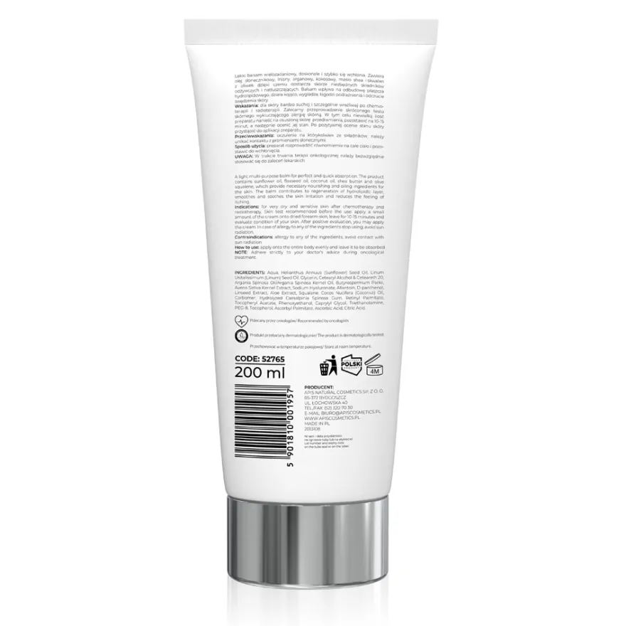 APIS Apiderm balsam do ciała odbudowująco-odżywczy 200ml