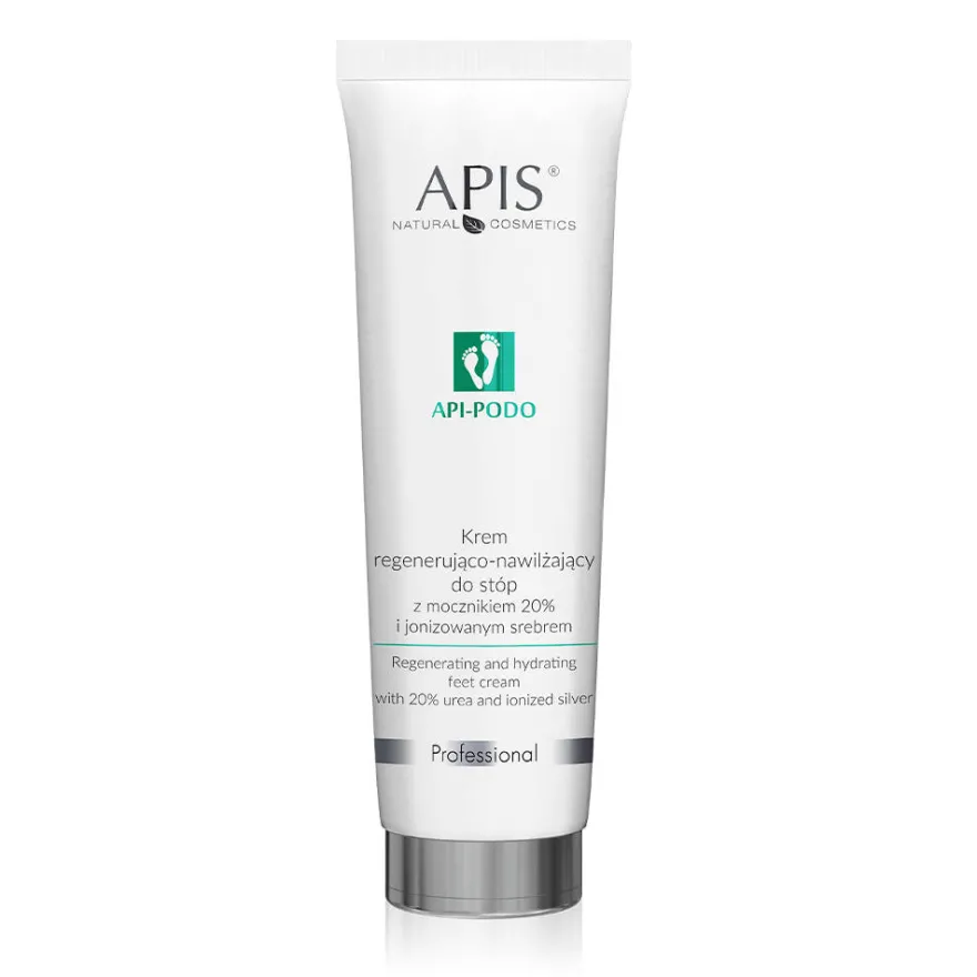 APIS Api-Podo krem regenerująco-nawilżający do stóp z mocznikiem 20% i jonizowanym srebrem 100ml
