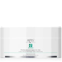 APIS Api-Podo peeling oczyszczający do stóp z solą z Morza Martwego i lawą wulkaniczną 300g