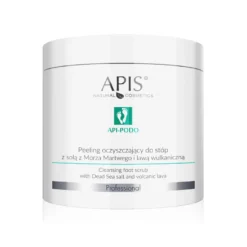 APIS Api-Podo peeling oczyszczający do stóp z solą z Morza Martwego i lawą wulkaniczną 700g