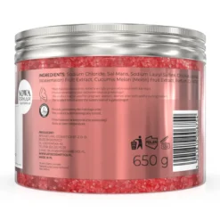 APIS Arbuzowe Orzeźwienie nawilżająca sól do kąpieli z ekstraktem z arbuza i melona 650g
