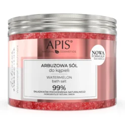APIS Arbuzowe Orzeźwienie nawilżająca sól do kąpieli z ekstraktem z arbuza i melona 650g