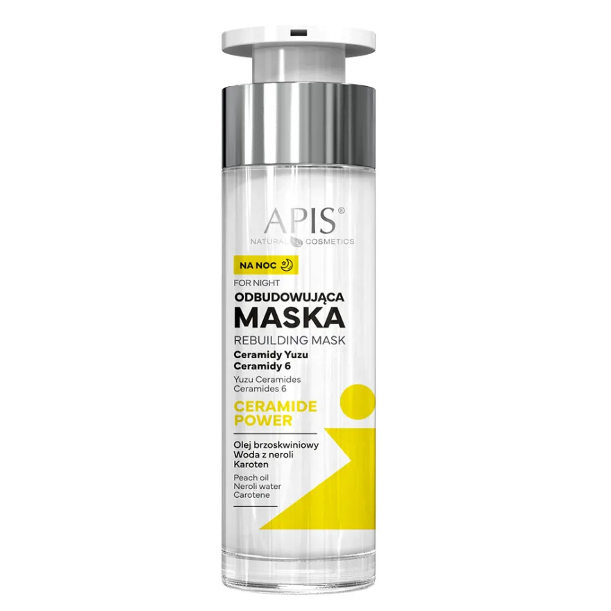 APIS Ceramide Power - Odbudowująca maska na noc 50ml