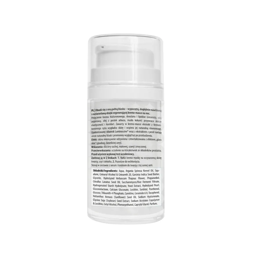 APIS CRYSTAL SKIN Kremo-maska na noc z efektem „glass skin” 50ml