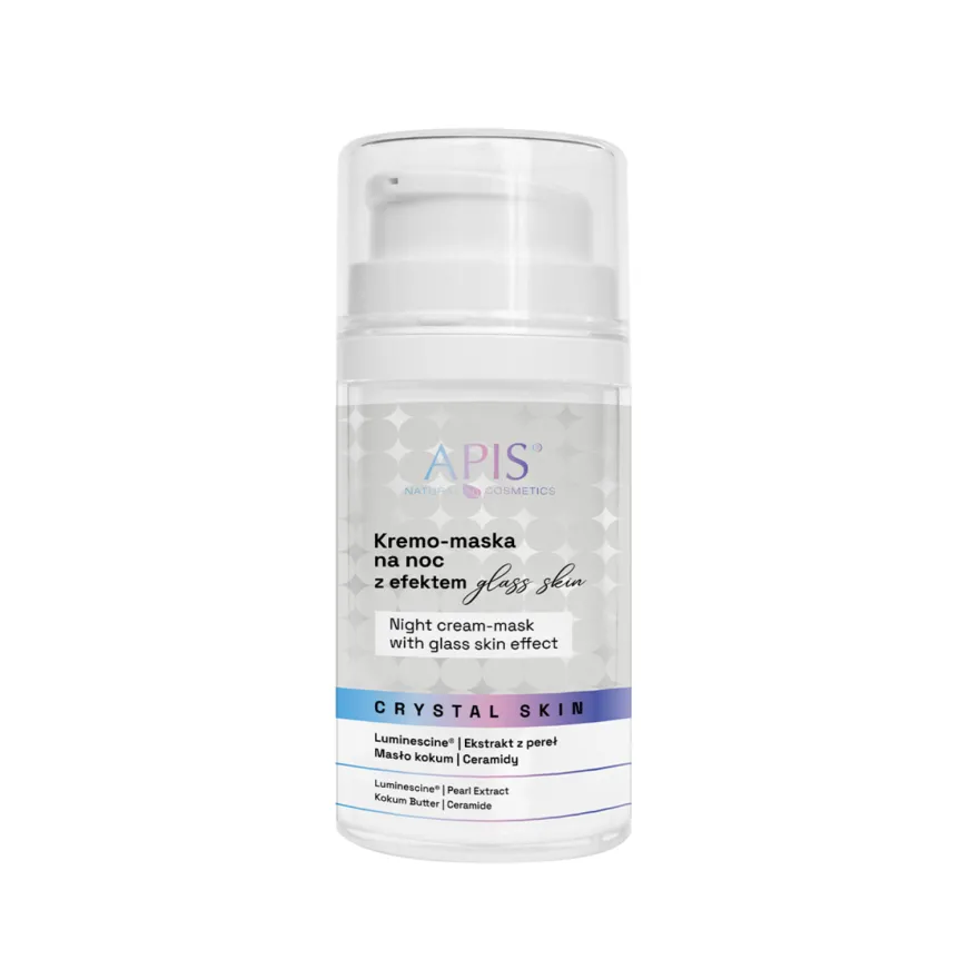 APIS CRYSTAL SKIN Kremo-maska na noc z efektem „glass skin” 50ml