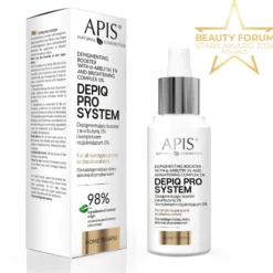 APIS Depiq Pro System Depigmentujący booster z α-arbutyną 1% i kompleksem rozjaśniającym 1% 30ml