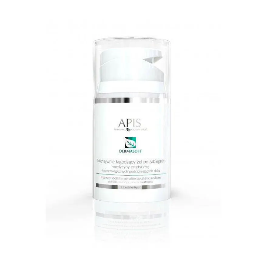 APIS Dermasoft intensywnie łagodzący żel po zabiegach medycyny estetycznej 50ml