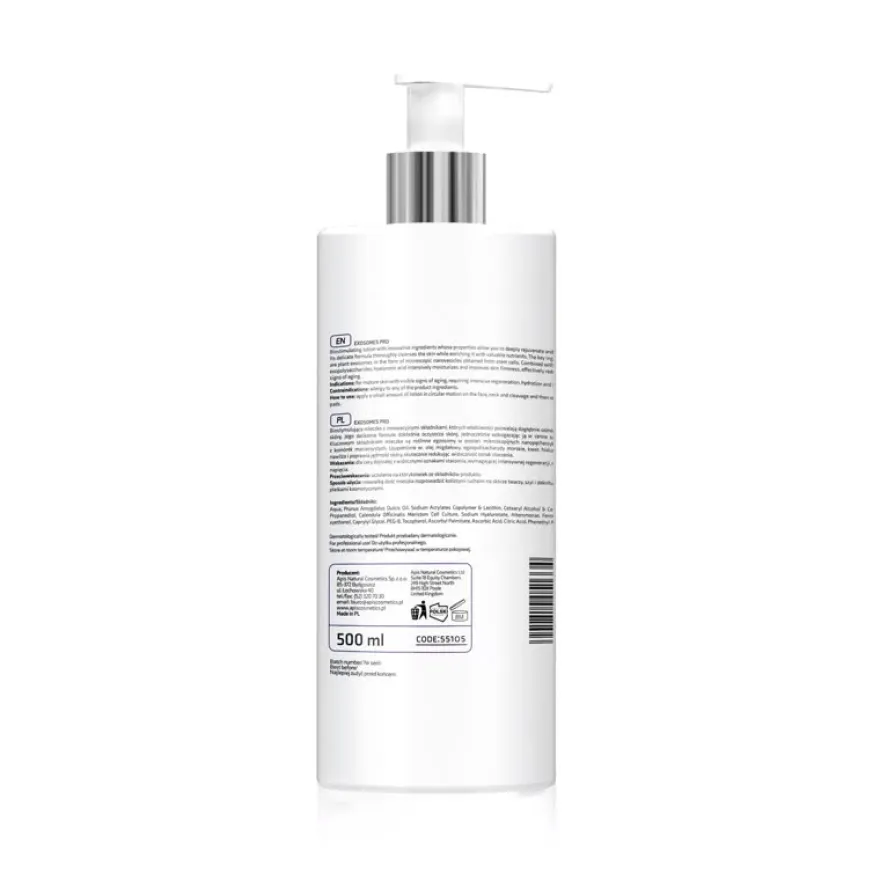 APIS Exosomes Pro Biostymulujące mleczko z roślinnymi egzosomami 500ml