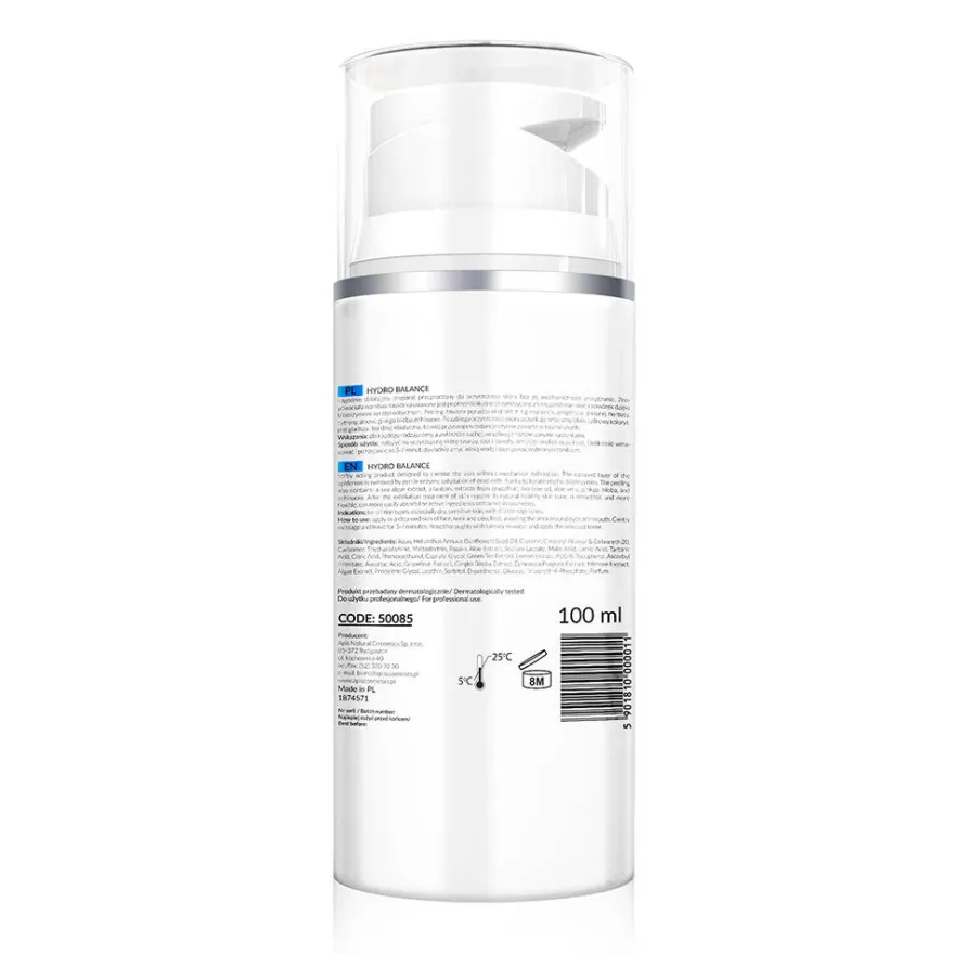APIS Hydro Balance peeling enzymatyczny z bioenzymami i algami morskimi 100ml