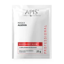 APIS Raspberry Glow maska algowa z liofilizowanymi malinami 20g