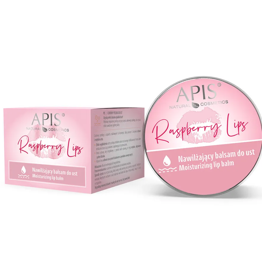 APIS RASPBERRY LIPS Nawilżający balsam do ust 10ml