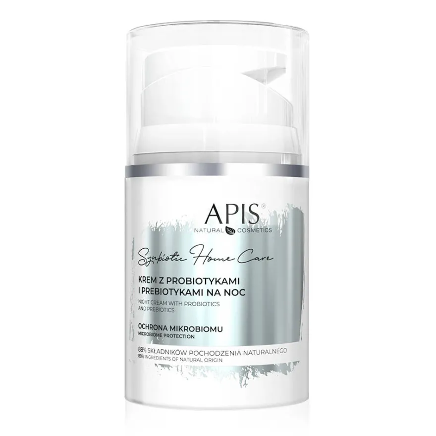 APIS Synbiotic Home Care krem z probiotykami i prebiotykami na noc 50ml
