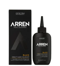 ARREN Direct Hair Color Kit Black zestaw do farbowania włosów (czarny)