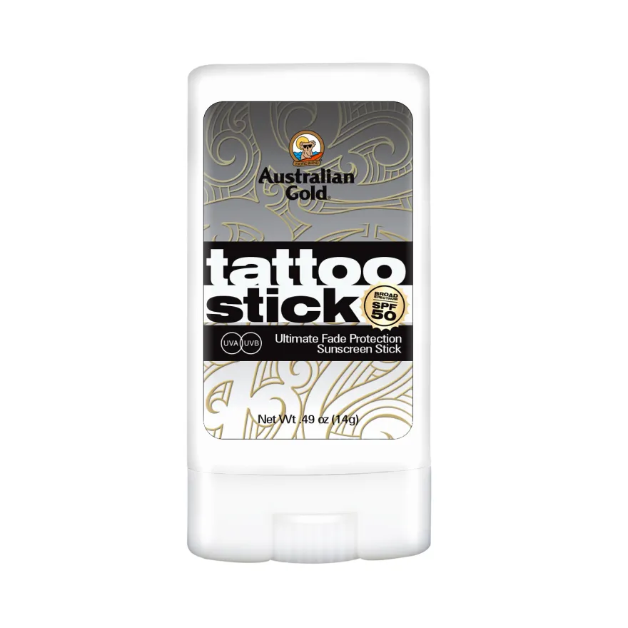 AUSTRALIAN GOLD SPF 50+ Sztyft ochronny do tatuaży 14g