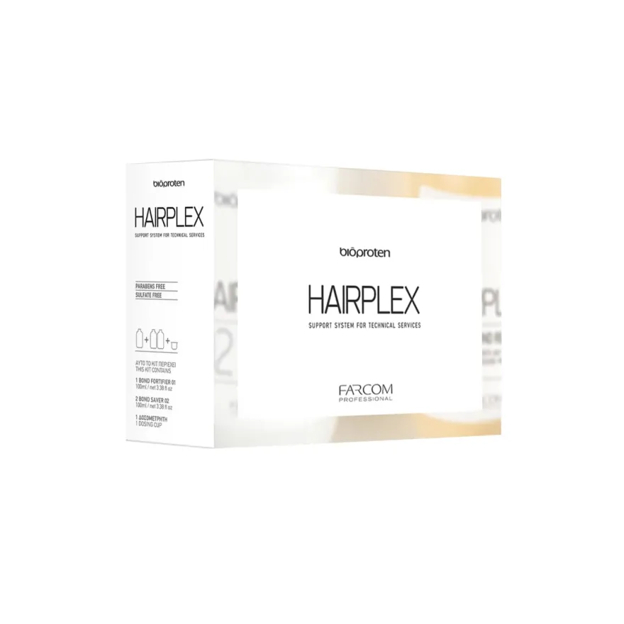BIOPROTEN Hairplex Kit zestaw do kuracji wzmacniającej 3x100ml