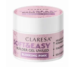 CLARESA Żel budujący blinking pink 45g