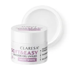 CLARESA Żel budujący milky white 12g