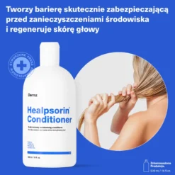 DERMZ Healpsorin regenerująca odżywka do włosów i skóry głowy 500ml