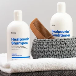 DERMZ Healpsorin szampon na łuszczycę i łojotokowe zapalenie skóry 500ml