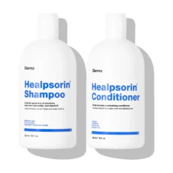 DERMZ Healpsorin zestaw na łupież i łuszczycę (szampon 500ml | odżywka 500ml)
