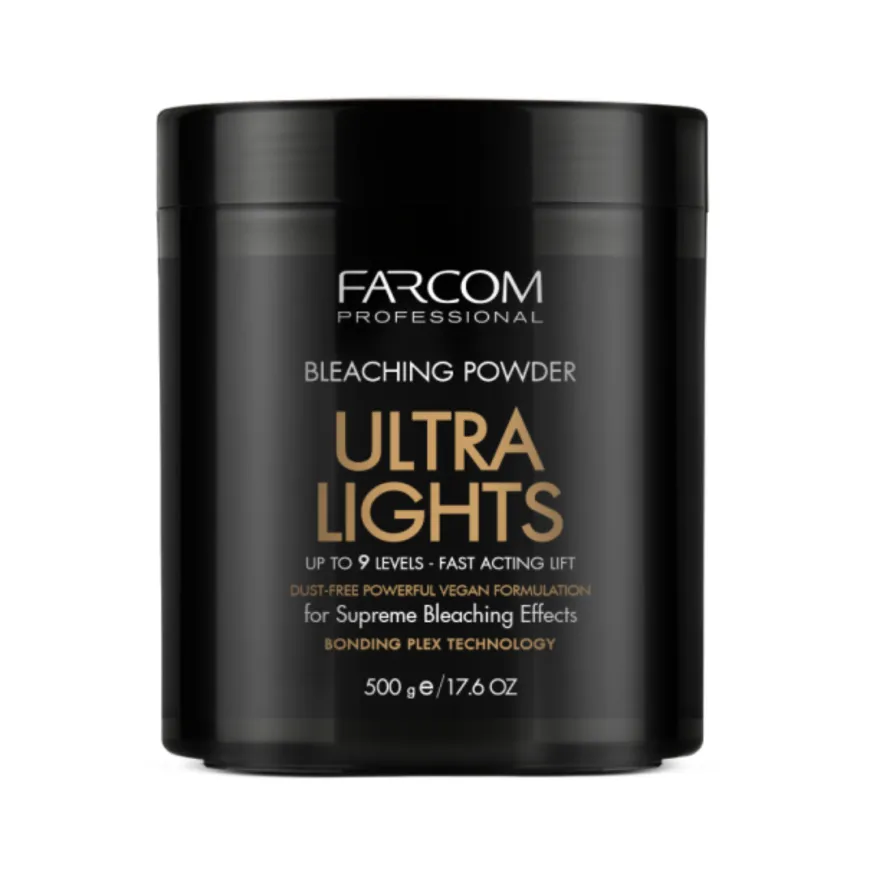 FARCOM Bleaching Powder Ultra Lights puder do włosów 500g
