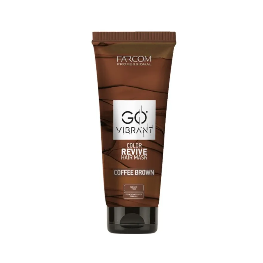FARCOM Go Vibrant maska koloryzująca COFFEE BROWN 200ml