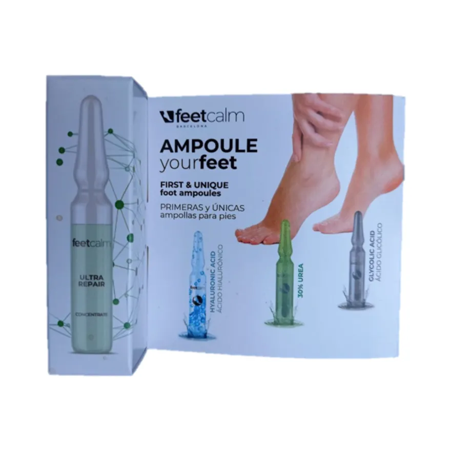 FEETCALM Nawilżająca ampułka do stóp z kwasem hialuronowym 2ml