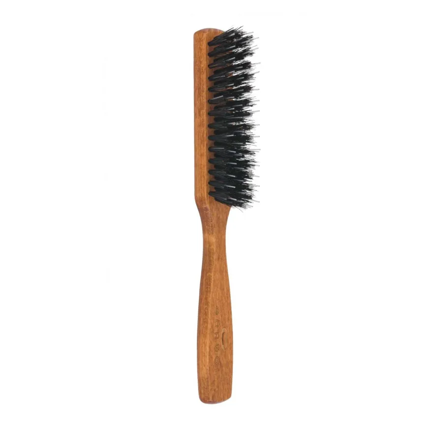 GORGOL szczotka / rozczesywacz z włosiem dzika - ciemna 06 12 242