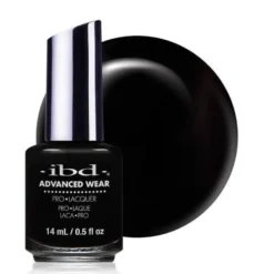 IBD Advanced Wear Lacquer Black Lava 14ml