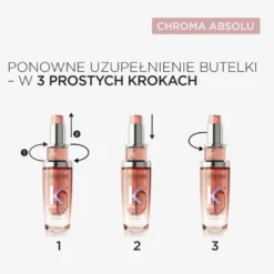 KERASTASE Chroma Absolu Rozświetlający olejek do włosów koloryzowanych - wkład uzupełniający 75ml
