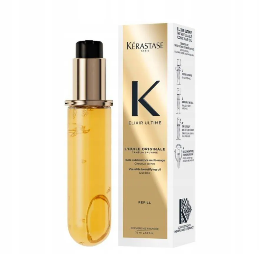 KERASTASE Elixir Ultime Olejek do włosów Original - wkład uzupełniający 75ml