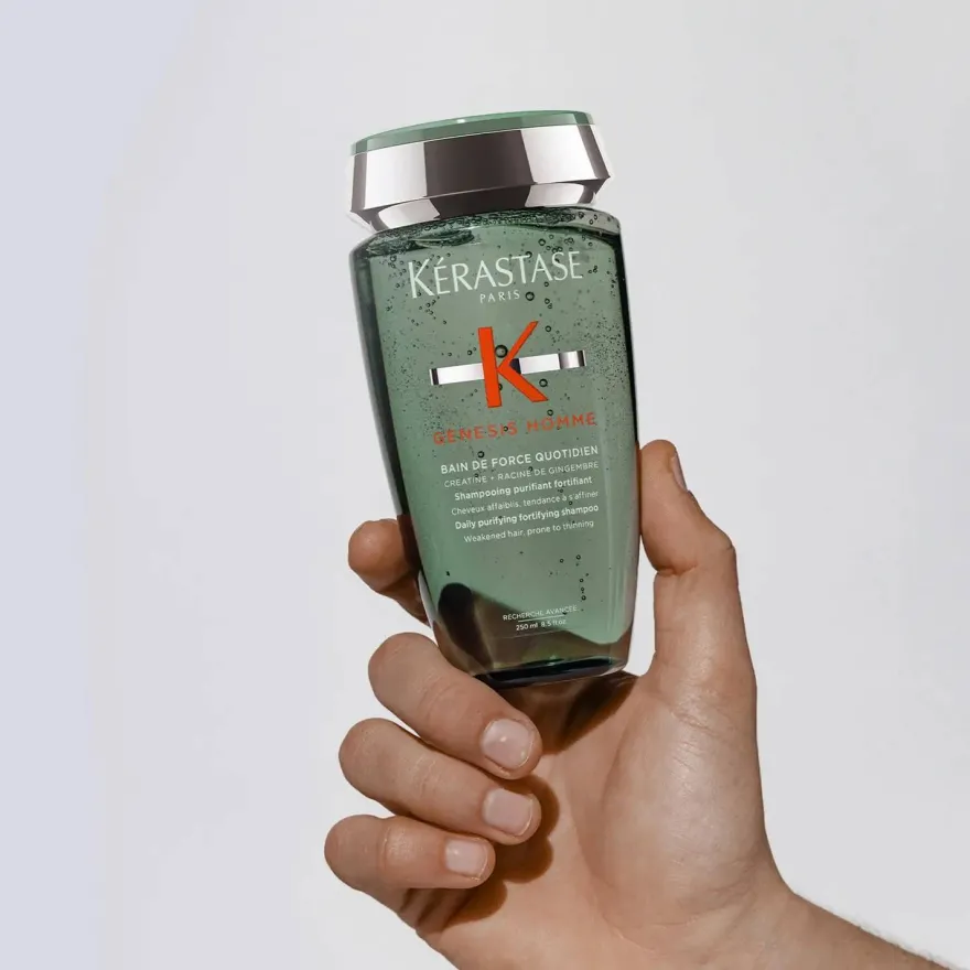 KERASTASE Genesis Homme oczyszczająco-wzmacniająca kąpiel do włosów osłabionych i wypadających 250ml