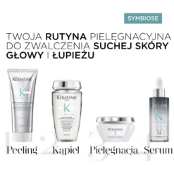KERASTASE Symbiose Bain Créme Anti-Pelliculaire przeciwłupieżowa kąpiel do do suchej i wrażliwej skóry głowy 250ml