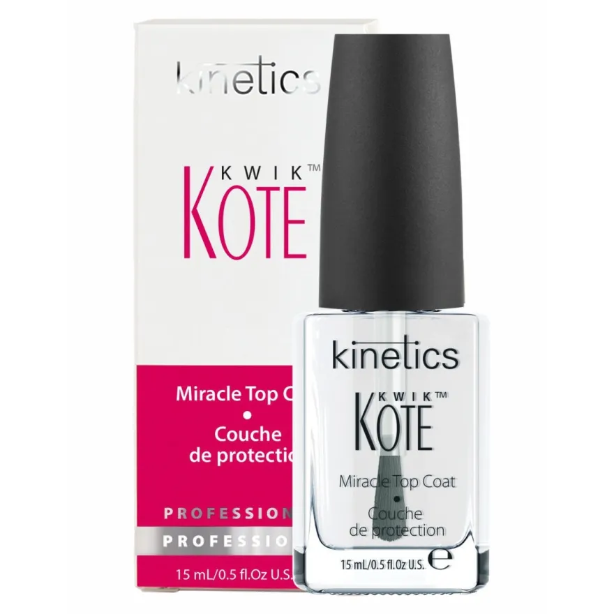 KINETICS Kwik Kote Miracle Top Coat top szybkoschnący 15ml