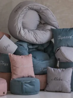 Kolekcja Timeless – Kosz na zabawki Mini Dreams- Różowy