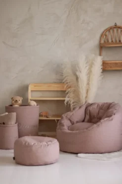 Kolekcja Timeless – Kosz na zabawki Mini Dreams- Różowy