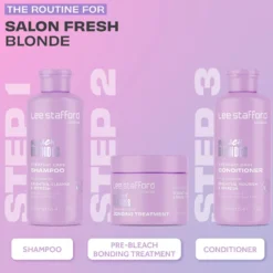LEE STAFFORD Bleach Blondes Everyday Care Bonding Treatment kuracja do włosów blond 125ml