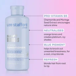 LEE STAFFORD Bleach Blondes Ice White Toning odżywka do włosów 250ml