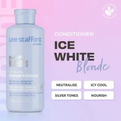 LEE STAFFORD Bleach Blondes Ice White Toning odżywka do włosów 250ml