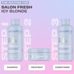 LEE STAFFORD Bleach Blondes Ice White Toning odżywka do włosów 250ml