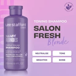 LEE STAFFORD Bleach Blondes Purple Toning szampon do włosów blond 250ml
