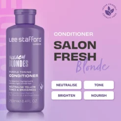 LEE STAFFORD Bleach Blondes Purple Toning odżywka do włosów blond 250ml
