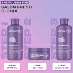 LEE STAFFORD Bleach Blondes Purple Toning odżywka do włosów blond 250ml