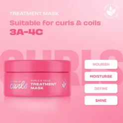 LEE STAFFORD For The Love Of Curls Curls & Coils Treatment Mask maska do włosów kręconych 200ml