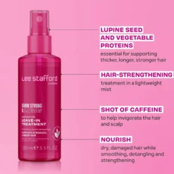 LEE STAFFORD Grow Strong & Long Activation Leave-In Treatment spray bez spłukiwania do włosów 100ml
