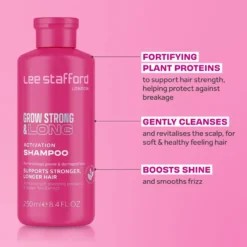 LEE STAFFORD Grow Strong & Long Activation szampon do włosów 250ml