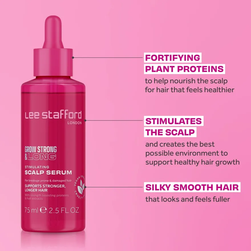 LEE STAFFORD Grow Strong & Long Stimulating Scalp serum do włosów 75ml